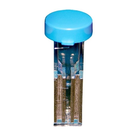 Lee Plastic Disposable Universal Electroporation Cuvettes, Round Lid, 2mm, 50/PK 212631